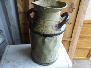 Vintage milk can...