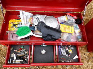 Tool Box with a few tools