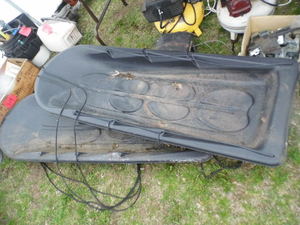 2 tobaggans for winter sledding...