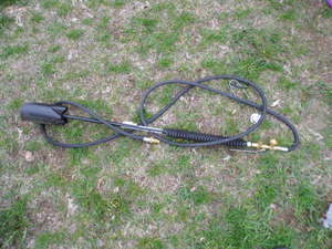 Propane torch...