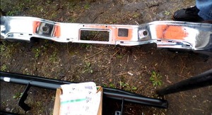 Bumper trim for a Chevy truck... - 2002 Tahoe rear