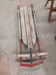 Vintage sled...