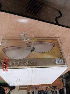 Pair of new ceiling lights...