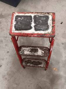 Vintage step ladder...