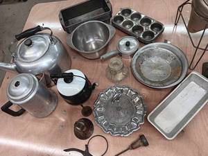 Lot of kitchen and dining items...