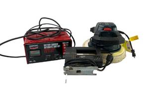 lot 405 image: Charger, Jig Saw, Polisher