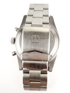lot 4 image: Mens Detomaso D10-04 G2109 NUMBERED LIMITED EDITION 01603333 Chronograph White Sterling Silver Quartz Analog watch. Working