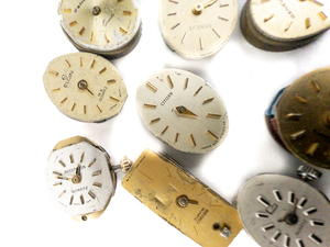 lot 67 image: Assortment of Mechanical & Quartz Watch Movements & Dials Including Baume MercierCrotonSeikoGeneveAccutronMathey-Tissot & Gruen.