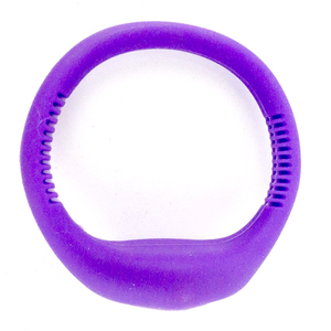lot 96 image: Ladys Purple Puppy Paw With Synthetic Band Base Metal Quartz Analog watch. Working