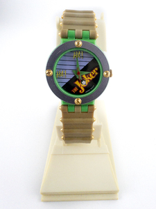 lot 110 image: DC Comics Inc. 1989 The Joker Wristwatch Base Metal Quartz Analog watch. Working