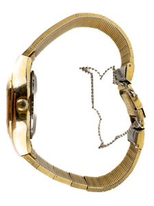 lot 144 image: Ladys Seiko Day Date 3423.5079 With Gold Tone Dial Yellow Stainless Steel & Base Metal Quartz Analog watch. Not Working