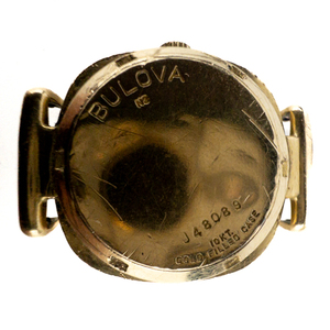 lot 152 image: Ladys Bulova Accutron N3 Movement 2302 Vintage Circa 1974 Yellow 10Kt Gold Filled Analog Watch. Not Working