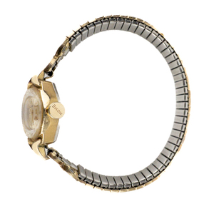 lot 155 image: Ladys Bulova M8 Vintage Watch Circa 1965-1975 Yellow 10K Rgp & Stainless Mechanical Watch. Working