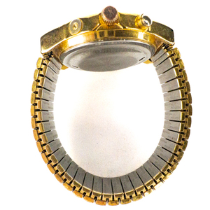 lot 189 image: Ladys Royal Tel-Time M9908 Talking Watch Yellow Stainless Steel & Base Metal Quartz Analog watch. New Battery Installed