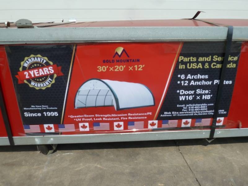 lot 4 image: Gold Mountain Storage Dome 30x 20x 12