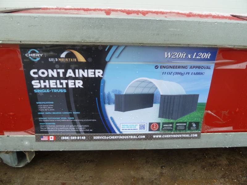 lot 69 image: Gold Mountain Container Dome Shelter C2020
