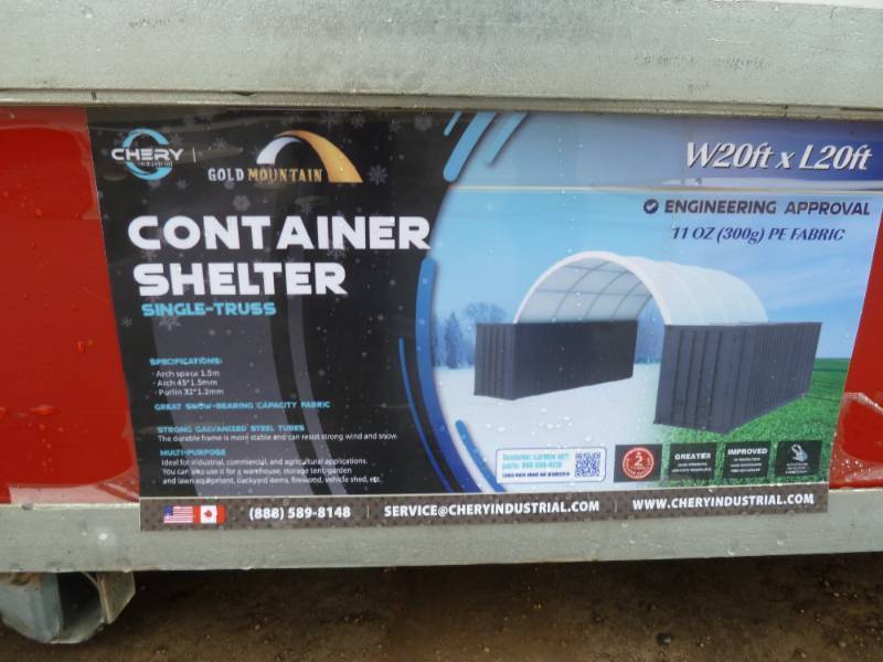 lot 70 image: Gold Mountain Dome Shelter (Container Shelter) C2020