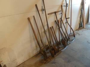 lot 24 image: Antique Tool Assortment
