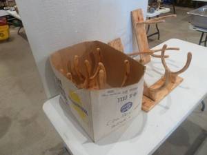 lot 132 image: Cowboy Hat Hangers
