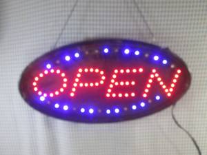 lot 54 image: (EW3) LED Open Sign 18 12 x 9 12