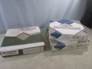 lot 70 image: (CSB) 12 x 12 Vinyl Tile - 2 Boxes Peel & Stick 90 Sq Ft Total  1 Box Vinyl 30 Sq Ft