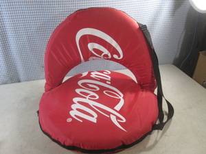 lot 316 image: (EW1) Coca-Cola Padded Stadium Seat