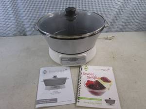 lot 298 image: (D-2) Ball FreshTech Automatic Jam & Jelly Maker Model FTJM-12-01 with Maual and Recipe Book