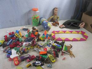 lot 90 image: (BSB) Toy Cars and Other Smalls, Water Balloons Etc
