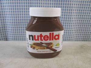 lot 398 image: (B-2) 26.5oz Nutella Best by Oct 2024