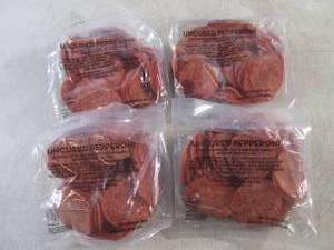 lot 410 image: (B-2) 2 Pounds Uncured Pepperoni 4 - 12 Pound Pouches