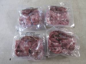lot 414 image: (B-2) 2 Pounds Uncured Sopressata Salami 4 - 12 Pound Pouches