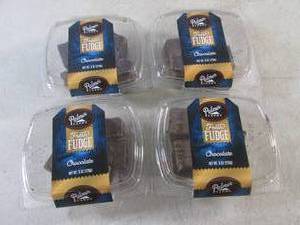 lot 446 image: (C-3) 2 Pounds of Chocolate Fudge 4 - 8oz Containers Best by Feb 2024
