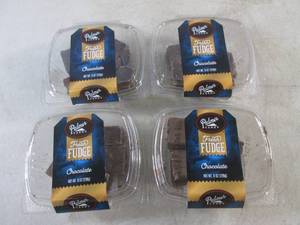 lot 448 image: (C-3) 2 Pounds of Chocolate Fudge 4 - 8oz Containers Best by Feb 2024