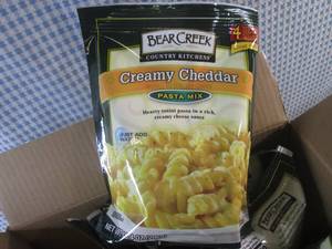 lot 453 image: (B-1) 6 Bags of Creamy Cheddar Pasta Mix Best by Jan 2024