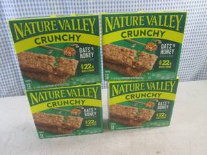 lot 455 image: (B-2) 4 Boxes Nature Valley Oats N Honey Crunchy Granola Bars Best by May 2024