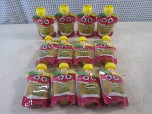 lot 469 image: (B-3) 12 Motts Apple Sauce Pouches Past Date