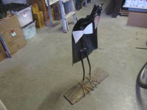 lot 3 image: (FD) Handmade Yard Decor 38 12 Tall
