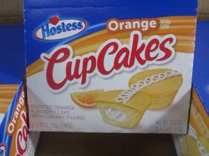 lot 366 image: (B-3) 3 Boxes Hostess Orange Cupcakes Best by March 2024