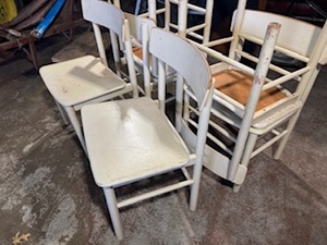 lot 26 image: Six Chairs