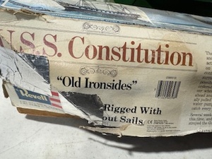 lot 29 image: Revell USS Constitution (Old Ironsides) Model Ship