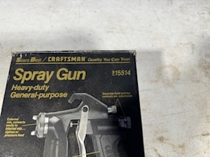 lot 50 image: Craftsman Spray Gun. Heavy-Duty. General-Purpose