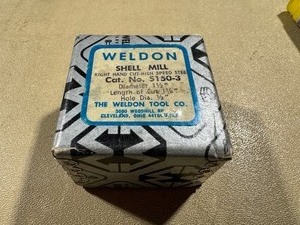 lot 12 image: New Weldon Shell Mill