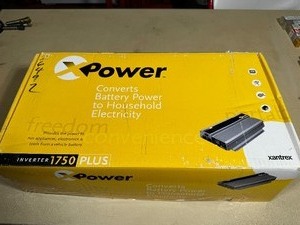 lot 55 image: Xantrex XPower 1750 Plus Inverter. Converts Battery Power to Household Electricity