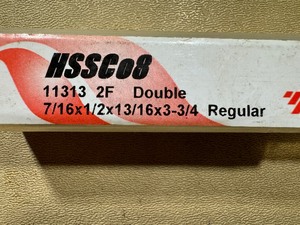 lot 58 image: HSSCo8 716 x 12 x 1316 x 3 34 Roughing End Mill