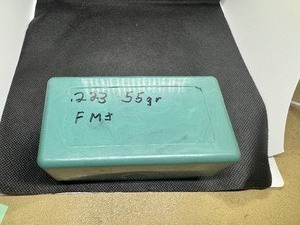 lot 68 image: 223 Rifle 5.5 GR. FMJ Cartridges. 1 Box. 50 Per Box
