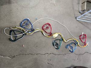lot 33 image: Rope Light Christmas Bells