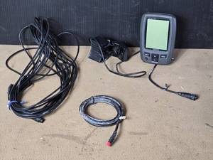 lot 3A image: Garmin Echo 101 Fish Finder, Transducer and Cables