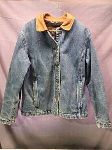 lot 105C image: Woolrich Womens Size M Denim Jacket
