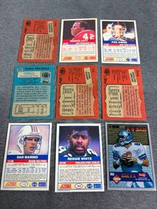 Vintage Football Card Lot