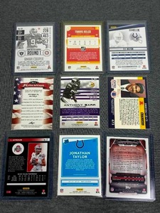 Football Card Lot - CJ Stroud RC, Jonathan Taylor RC, and More